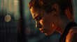 © ChanelBot/Peopleimages - AI - Woman, breathe and athlete relax after an intense exercise in rain for fitness, workout or training. Fit female, sweat and exhausted person after cardio for mental health, wellbeing and motivation