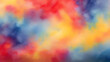 Watercolor blurred colored abstract background. Smooth transitions of iridescent colors. Rainbow gradient backdrop.