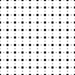 Poster - square seamless background pattern from geometric shapes are different sizes and opacity. the patter