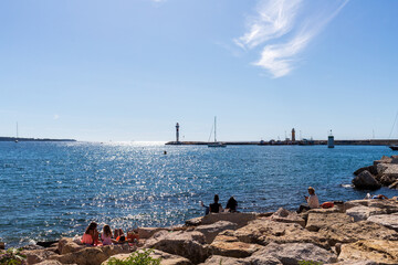 Wall Mural - pier in the sea