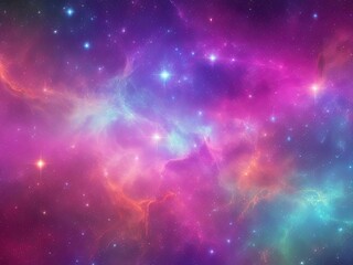 colorful abstract nebula space background available for free.