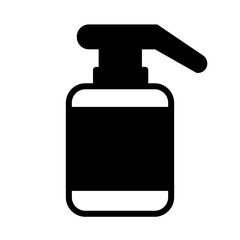 Wall Mural - Bottle Chemical Clean Glyph Icon