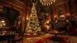© Exnoi - A Victorian ghost Christmas party in an ancient, haunted mansion.