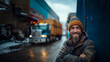 © AkI - portrait of a truck driver