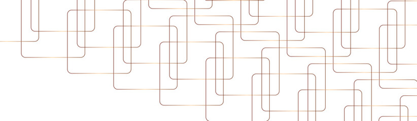 abstract background golden square stock line ceramic tile wall. White background texture and seamless pattern. Grid lines for composing decorate. llustration retro, puzzle, textile, decoration, floor.