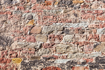 Wall Mural - brick wall of an old house