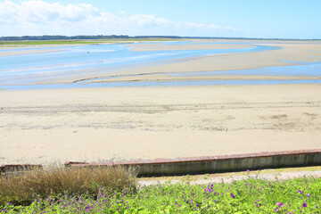 Wall Mural - Idyllic Bay of Somme in Picardy, France