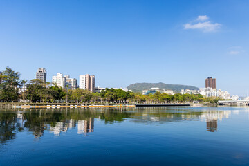 Poster - Riverside in kaohsiung city at Taiwan