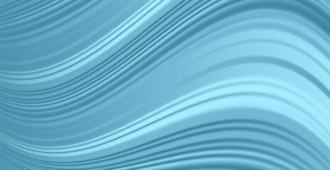 Wall Mural - Blue Wave Lines Pattern Abstract Background. Vector Illustration. Wallpaper