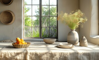 Poster - Simple tablecloths. 