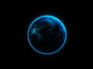 earth, planet, space, globe, blue, science, global