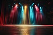 Vibrant Stage Illumination: Theater Performance Spotlight
