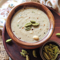 Wall Mural - Traditional sweet dish called shirkhurama or kheer in the ramadan month