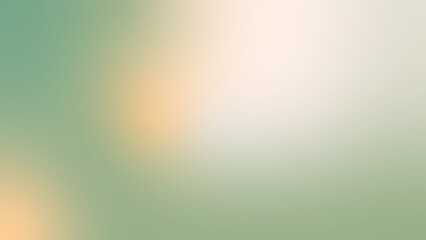 Wall Mural - abstract soft gradient background beige rose peach green shaded effect blurred natural pale colours