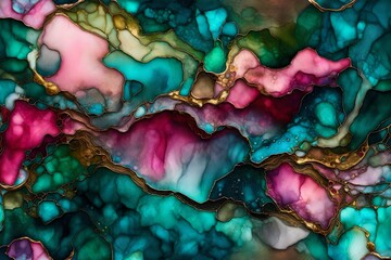 Aufkleber - abstract background with paint