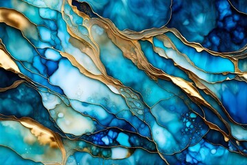 Poster - background with water