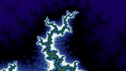 Wall Mural - camera movement inside a multicolor bright fractal. fractal sequence patterns 3d. for yoga or clubs 