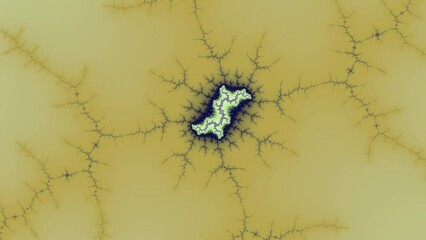 Wall Mural - camera movement inside a multicolor bright fractal. fractal sequence patterns 3d. for yoga or clubs 