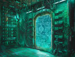 A vault of digital treasures guarded by advanced algorithms ready to reveal untold riches to the worthy hacker