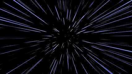 Wall Mural - Warp-Speed Fast Tunnel
