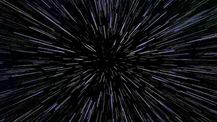 Wall Mural - Space Warp Speed Effect Background
