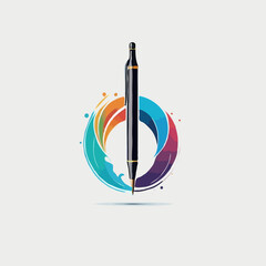 Sticker - illustration of a pencil
