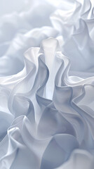 white abstract wavy background