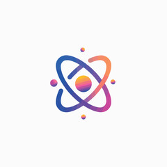 Nucleus in cartoon, doodle style. Image for t-shirt, web, mobile apps and ui. Isolated 2d vector illustration in logo, icon, sketch style, Eps 10. AI Generative