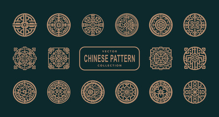 Asian Chinese traditional pattern classicism