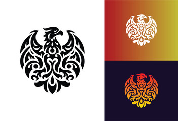 Sticker - griffin logo vector illustration design