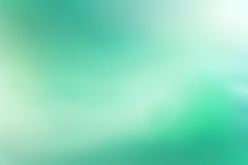 Wall Mural - abstract gradient smooth blurred smoke aquamarine green background image