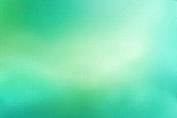 Wall Mural - abstract gradient smooth blurred smoke aquamarine green background image