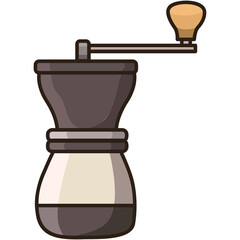 Canvas Print - Coffee Mill Sticker