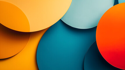 Poster - visual interplay between contrasting elements
