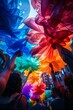 © Barbara Taylor - gay pride festival, Ultraviolet fluorescence photography
