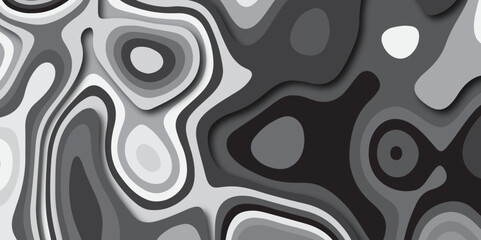 Poster - Abstract grey paper cut background design .Abstract vector seamless pattern with shadows Trendy multicolor contemporary design for prints, flyers, banners, brochures, invitations, covers.