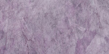 Purple Limestone Background. Painted Textured Grain Structure Of The Wall. Nice Grunge Purple Rough Painted Metallic Surface Texture For Any Purposes. Wall Fragment With Scratches And Cracks. 