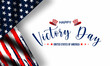 Victory Day United States vektor background	