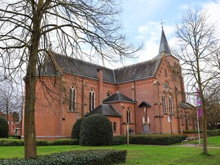 Church of Our Lady in Lichtaart, Belgium.