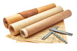 Quality Paper and Construction Materials on Transparent Background, PNG