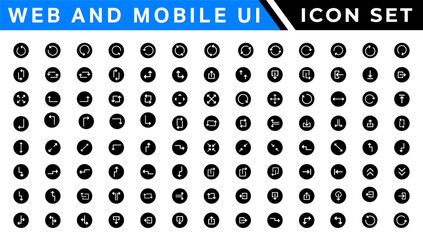 Poster - web and mobile UI icons. Pixel perfect, editable stroke