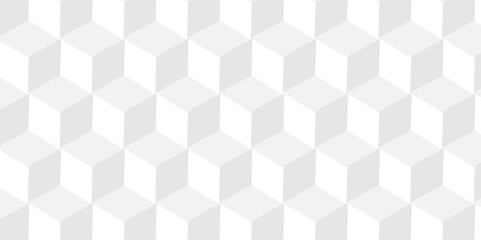 	Minimal modern cubes geometric tile and mosaic wall grid backdrop hexagon technology wallpaper background. White and gray block cube structure backdrop grid triangle texture vintage desi