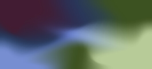 Poster - Wavy gradient mesh background
