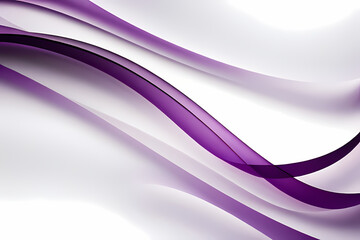 Abstract Purple on White Background. colorful wavy design wallpaper. creative graphic 2 d illustration. trendy fluid cover with dynamic shapes flow.