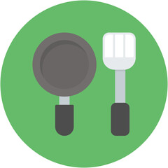 Canvas Print - Kitchen Utensil Icon