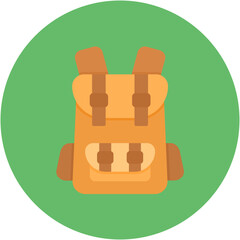 Wall Mural - Backpack Icon