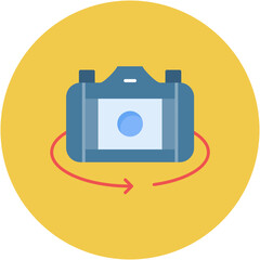 Canvas Print - Front Camera Icon