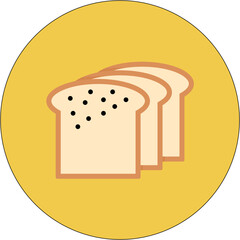 Poster - Bread Icon