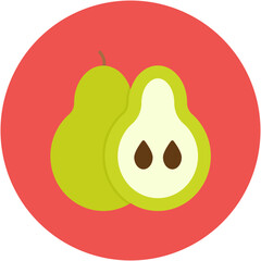 Sticker - Pear Icon