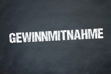 Wall Mural - Gewinnmitnahme	